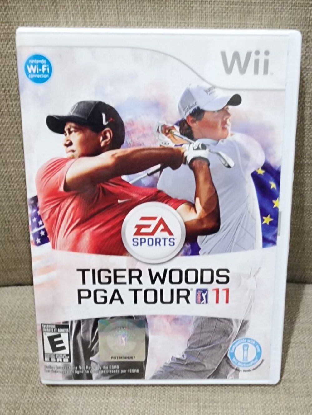 TIGER WOODS PGA TOUR 11 VIDEO GAME FOR Wii-COMES WITH BOOK